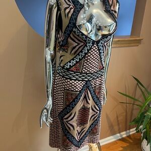 Missoni Multicolor Geometric Midi Dress